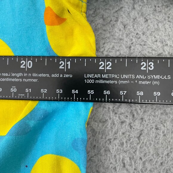 Tipsy Elves Rubber Ducky Hawaiian Shirt Men L Blue Short Sleeve Button Front - Picture 8 of 10